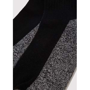 Mavi M Logo Baskılı Unisex Çorap