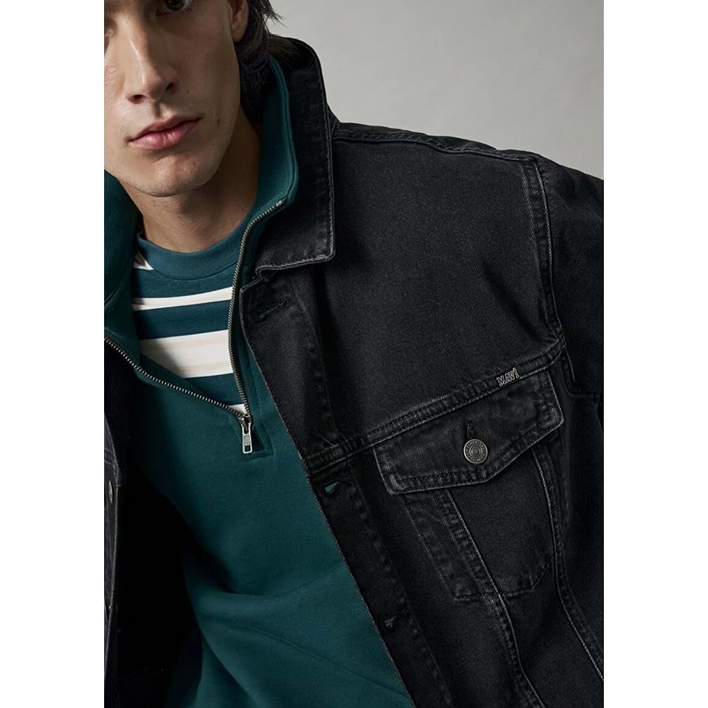 Mavi M0110273-85218 Mavi Jeans Kot Ceket Erkek Ceket