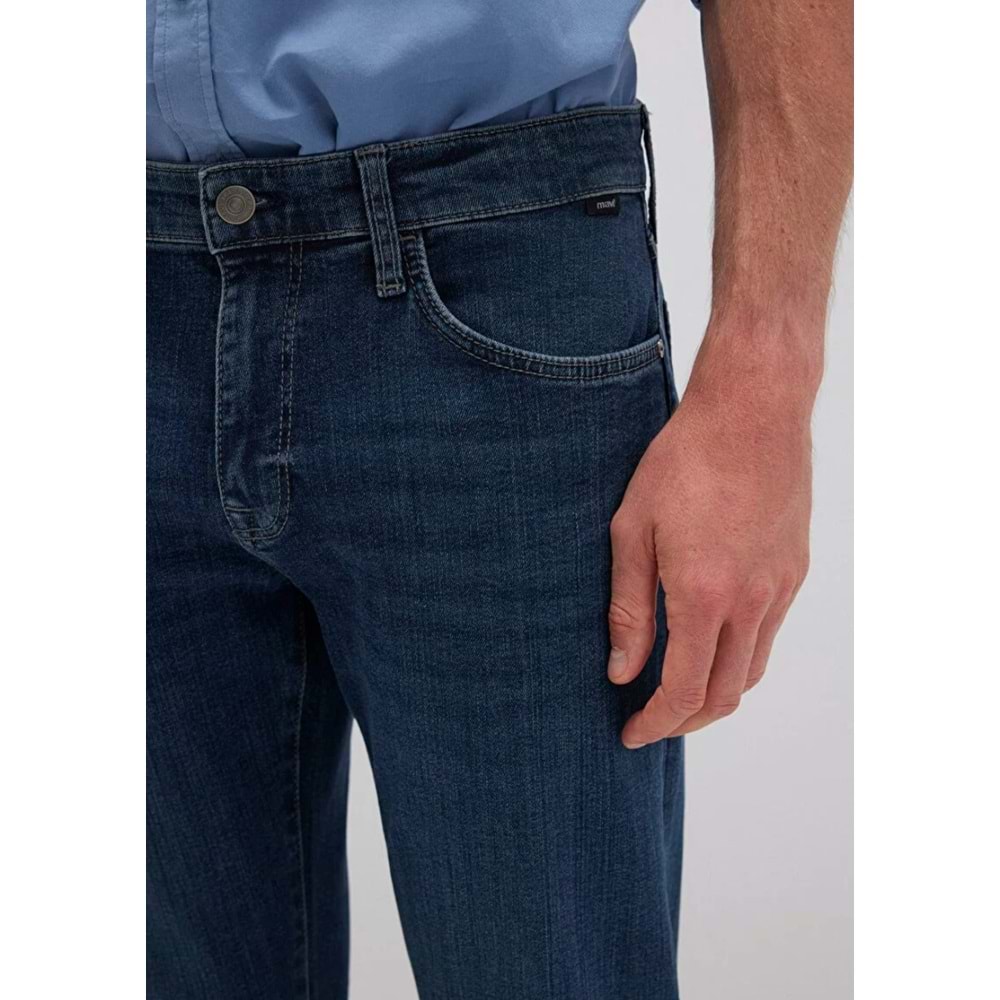 Mavi M0037885202 Martin Mavi Premium Puslu Koyu Mavi Jean Pantolon Erkek Kot Pantolon