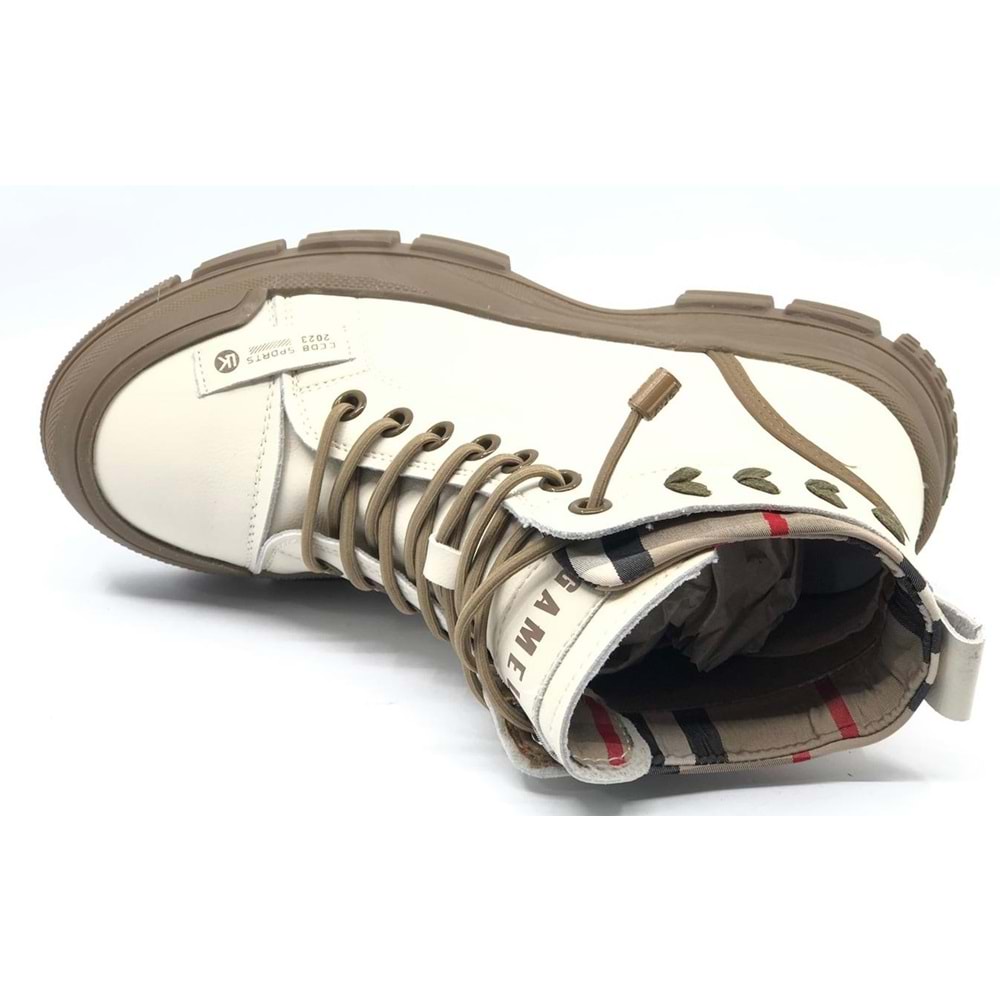 Gamelu Fade Memory Kaucuk Kaymaz Taban Unisex Kadın Bot