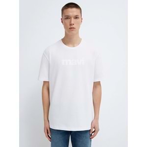 Mavi M0611807-620 Mavi Baskılı T-Shirt Erkek Tişort