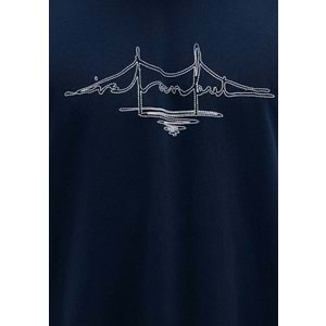 Mavi M0611881-70490 İstanbul Nakışlı Tişört Erkek T-Shirt