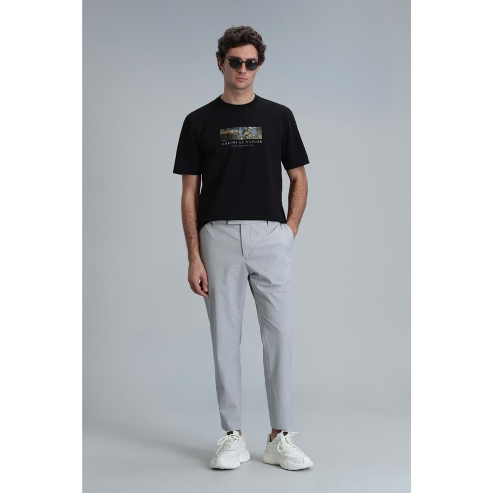 Lufian 111020193 Bıanca Modern Grafik Tişört Erkek T-Shirt