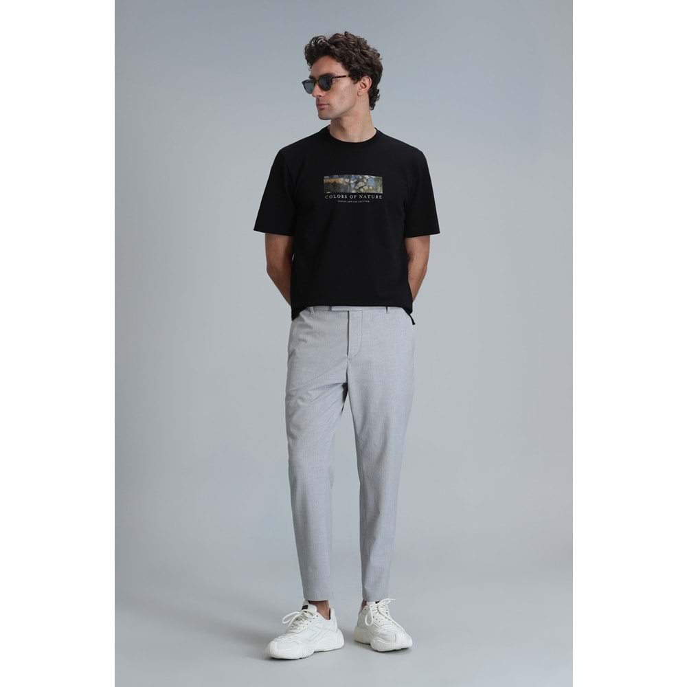 Lufian 111020193 Bıanca Modern Grafik Tişört Erkek T-Shirt