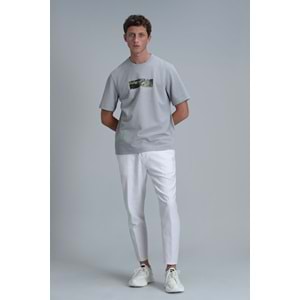 Lufian 111020193 Bıanca Modern Grafik Tişört Erkek T-Shirt