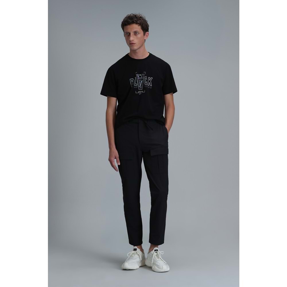 Lufian 111020199 Adrıan Modern Grafik Tişört Erkek T-Shirt
