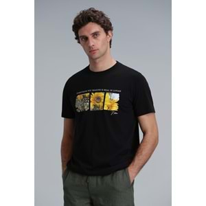 Lufian 111020192 June Modern Grafik T- Shirt Erkek T-Shirt