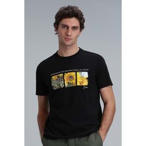 Lufian 111020192 June Modern Grafik T- Shirt Erkek T-Shirt