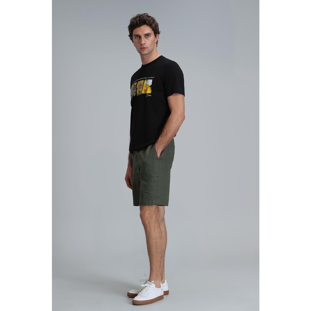 Lufian 111020192 June Modern Grafik T- Shirt Erkek T-Shirt