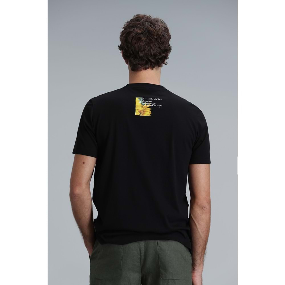 Lufian 111020192 June Modern Grafik T- Shirt Erkek T-Shirt