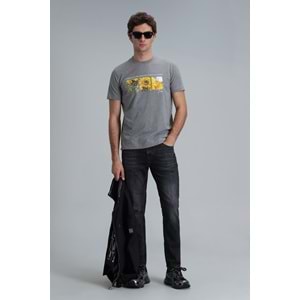 Lufian 111020192 June Modern Grafik T- Shirt Erkek T-Shirt