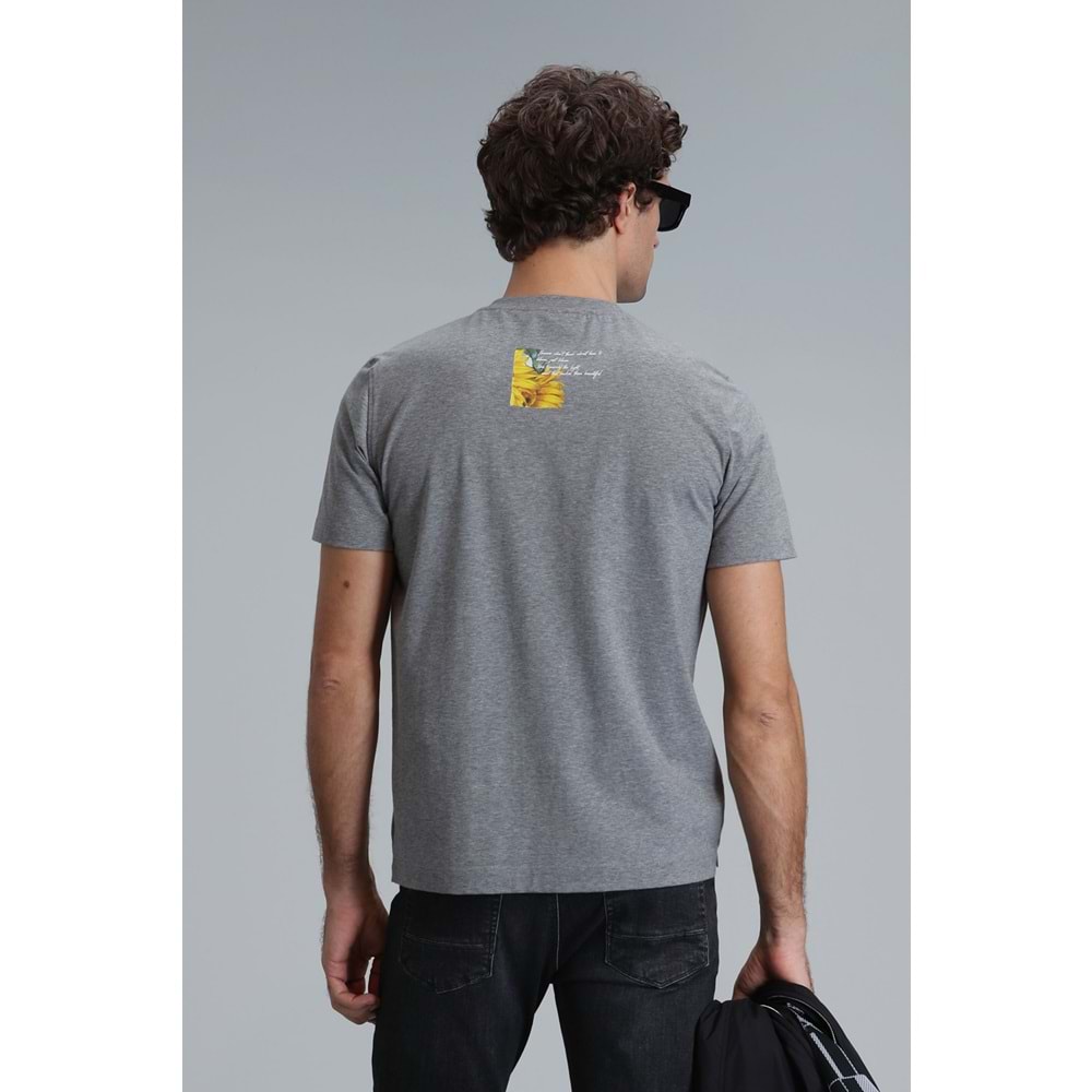 Lufian 111020192 June Modern Grafik T- Shirt Erkek T-Shirt