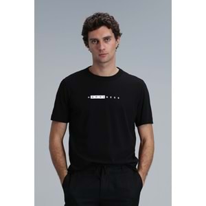Lufian 111020206 Kane Modern Grafik T- Shirt Erkek T-Shirt