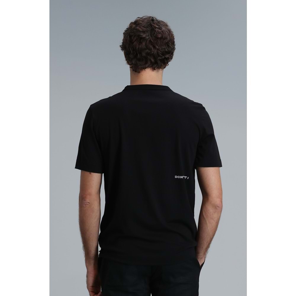 Lufian 111020206 Kane Modern Grafik T- Shirt Erkek T-Shirt