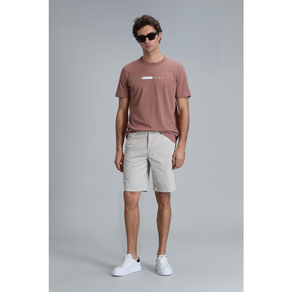 Lufian 111020206 Kane Modern Grafik T- Shirt Erkek T-Shirt