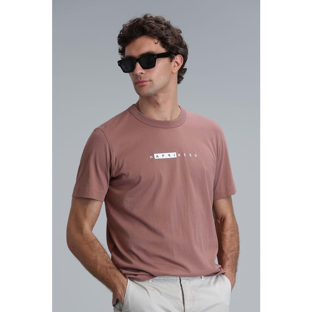 Lufian 111020206 Kane Modern Grafik T- Shirt Erkek T-Shirt