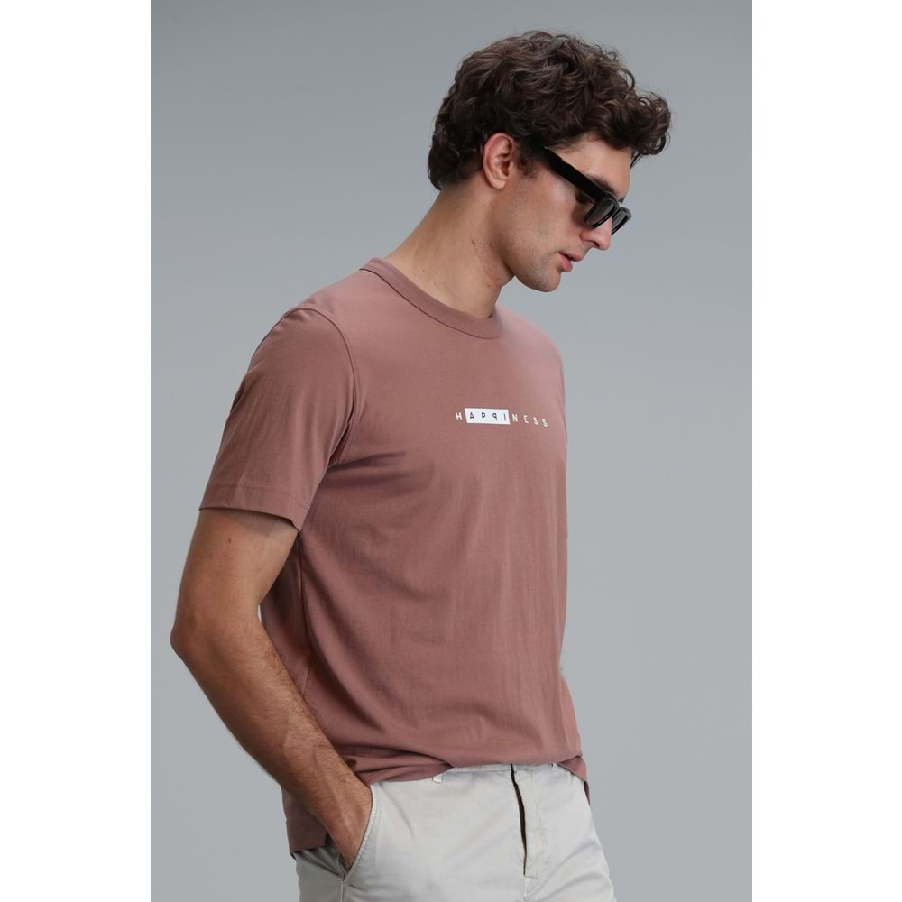 Lufian 111020206 Kane Modern Grafik T- Shirt Erkek T-Shirt