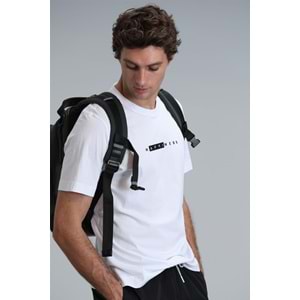 Lufian 111020206 Kane Modern Grafik T- Shirt Erkek T-Shirt