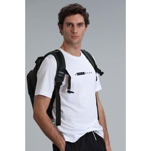 Lufian 111020206 Kane Modern Grafik T- Shirt Erkek T-Shirt