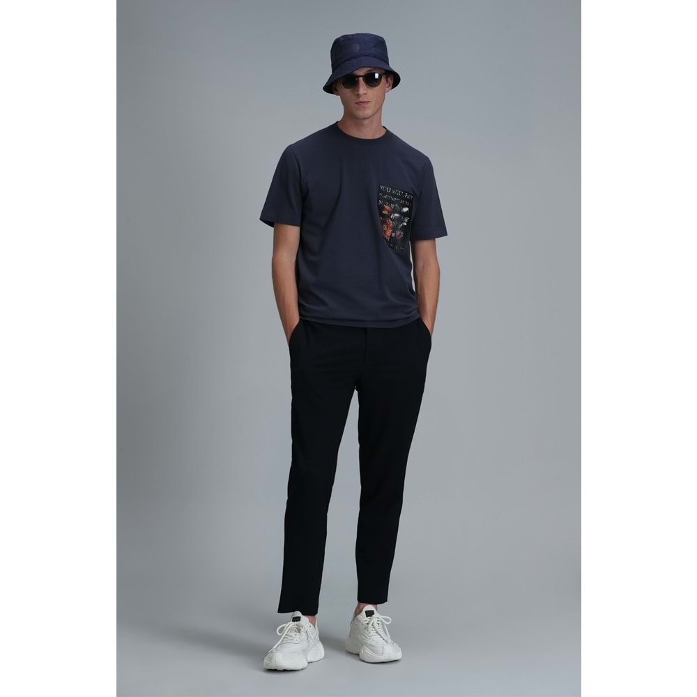 Lufian 111020202 Exotıc Modern Grafik Tişört Erkek T-Shirt