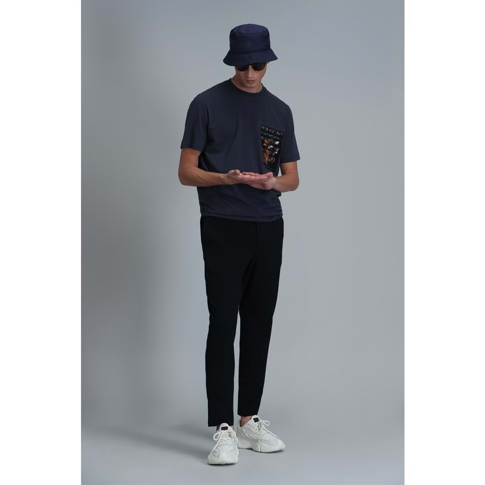 Lufian 111020202 Exotıc Modern Grafik Tişört Erkek T-Shirt