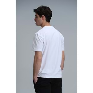 Lufian 111020202 Exotıc Modern Grafik Tişört Erkek T-Shirt