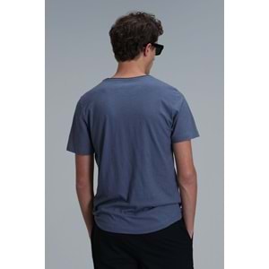 Lufian 111020203 Junya Erkek Basic Tişört Erkek T-Shirt