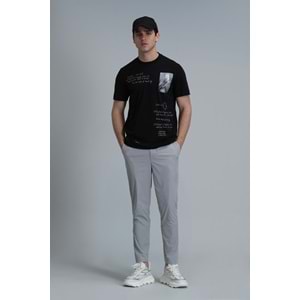 Lufian 111020219 Fred Modern Grafik T- Shirt Erkek T-Shirt