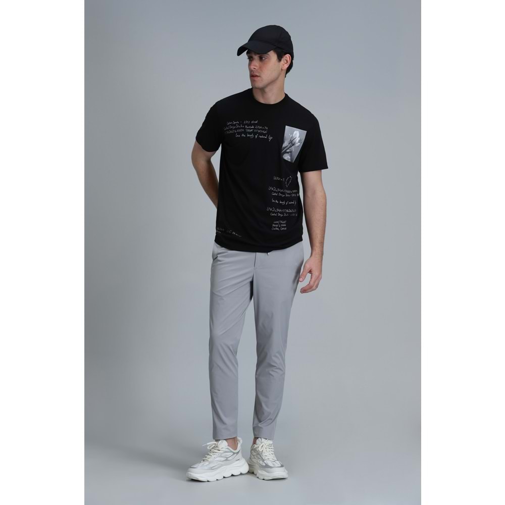 Lufian 111020219 Fred Modern Grafik T- Shirt Erkek T-Shirt