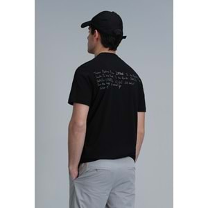 Lufian 111020219 Fred Modern Grafik T- Shirt Erkek T-Shirt