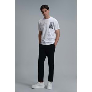 Lufian 111020219 Fred Modern Grafik T- Shirt Erkek T-Shirt