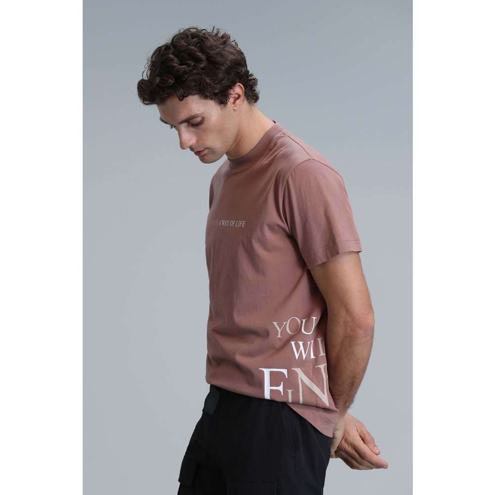 Lufian 111020221 Potter Modern Grafik Tişört Erkek T-Shirt