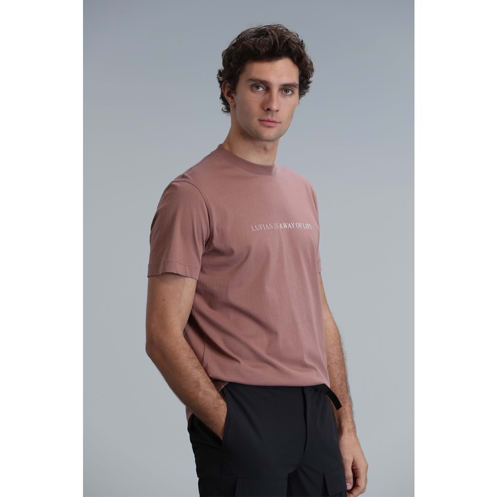 Lufian 111020221 Potter Modern Grafik Tişört Erkek T-Shirt