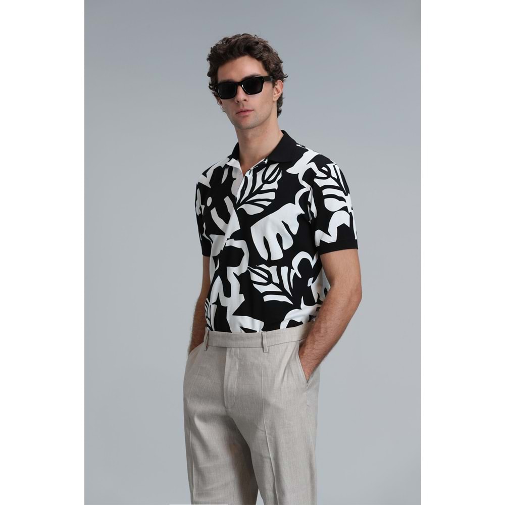 Lufian 111040169 Lındon Smart Polo Yaka Tişort Erkek T-Shirt