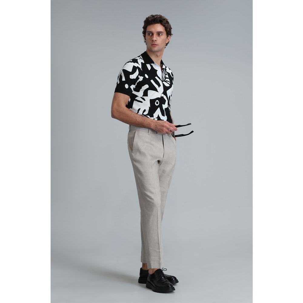 Lufian 111040169 Lındon Smart Polo Yaka Tişort Erkek T-Shirt