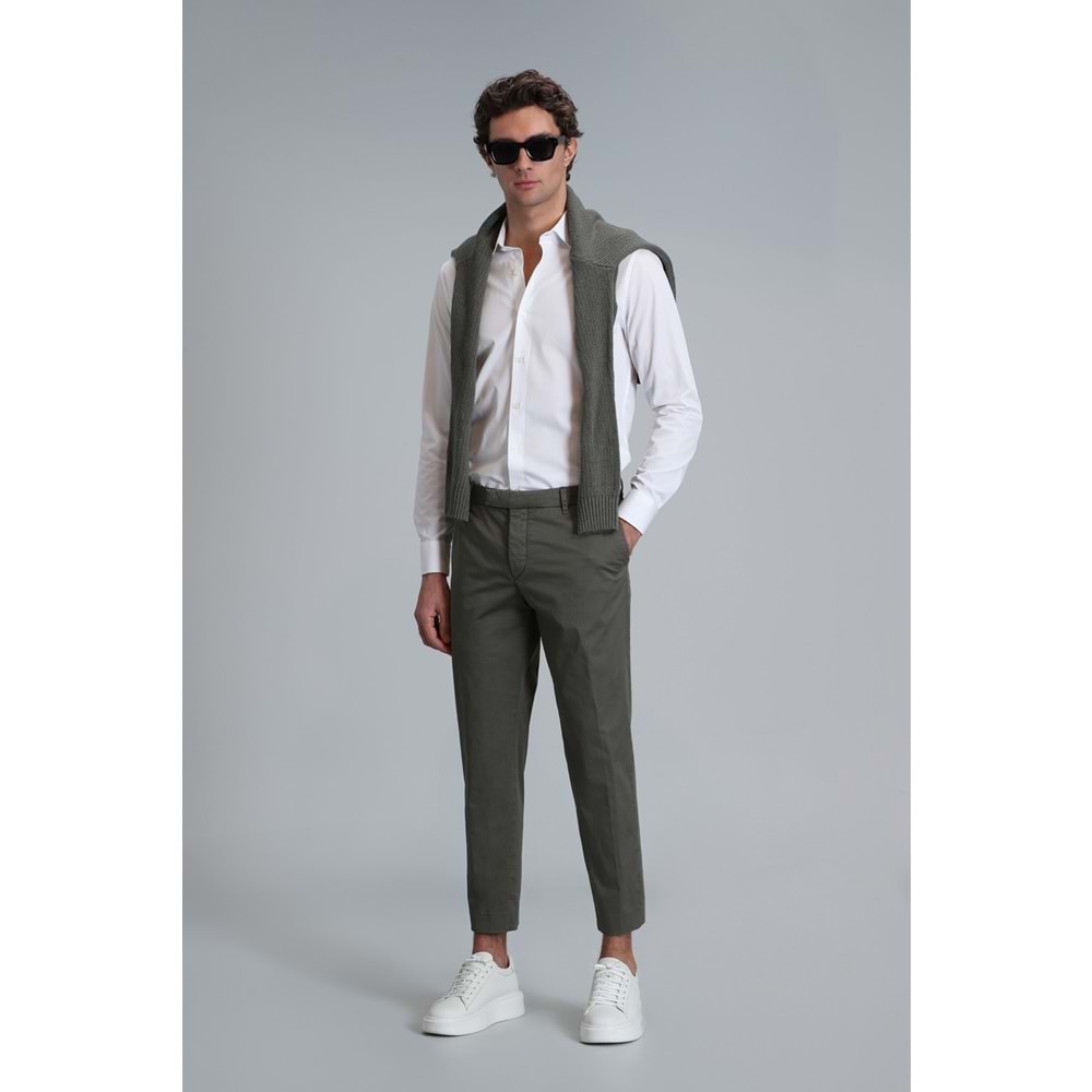 Lufian 111190312 Plus Smart Erkek Chino Pantolon Slim Fit Erkek Pantolon