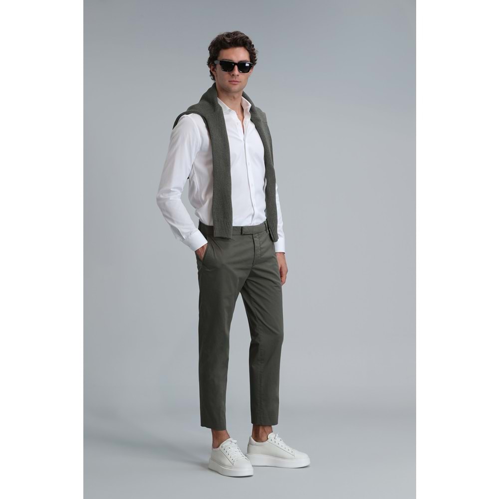 Lufian 111190312 Plus Smart Erkek Chino Pantolon Slim Fit Erkek Pantolon