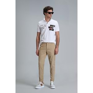 Lufian 111190313 Tom Smart Erkek Chino Pantolon Slim Fit Erkek Pantolon