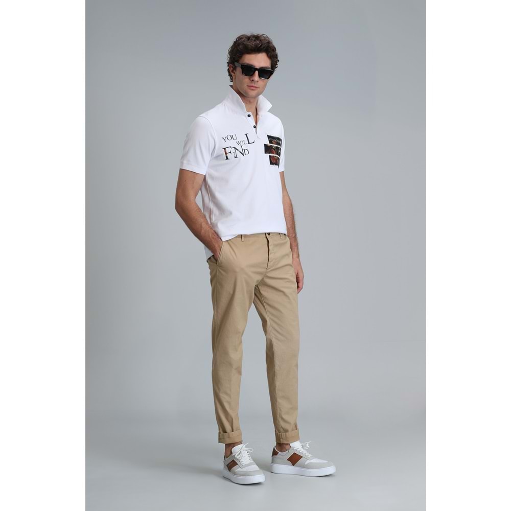 Lufian 111190313 Tom Smart Erkek Chino Pantolon Slim Fit Erkek Pantolon