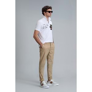 Lufian 111190313 Tom Smart Erkek Chino Pantolon Slim Fit Erkek Pantolon