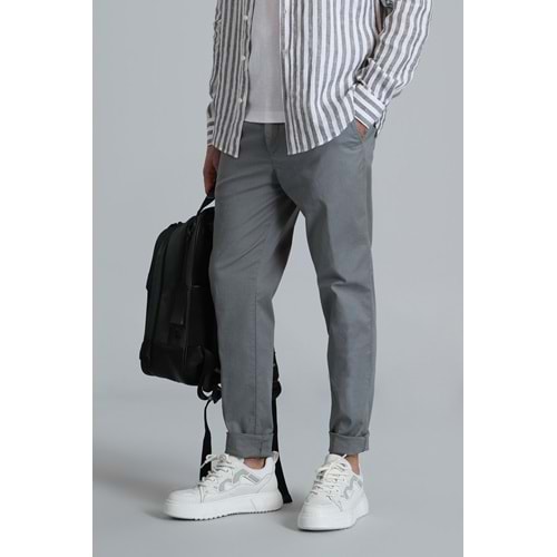 Lufian 111190313 Tom Smart Erkek Chino Pantolon Slim Fit Erkek Pantolon