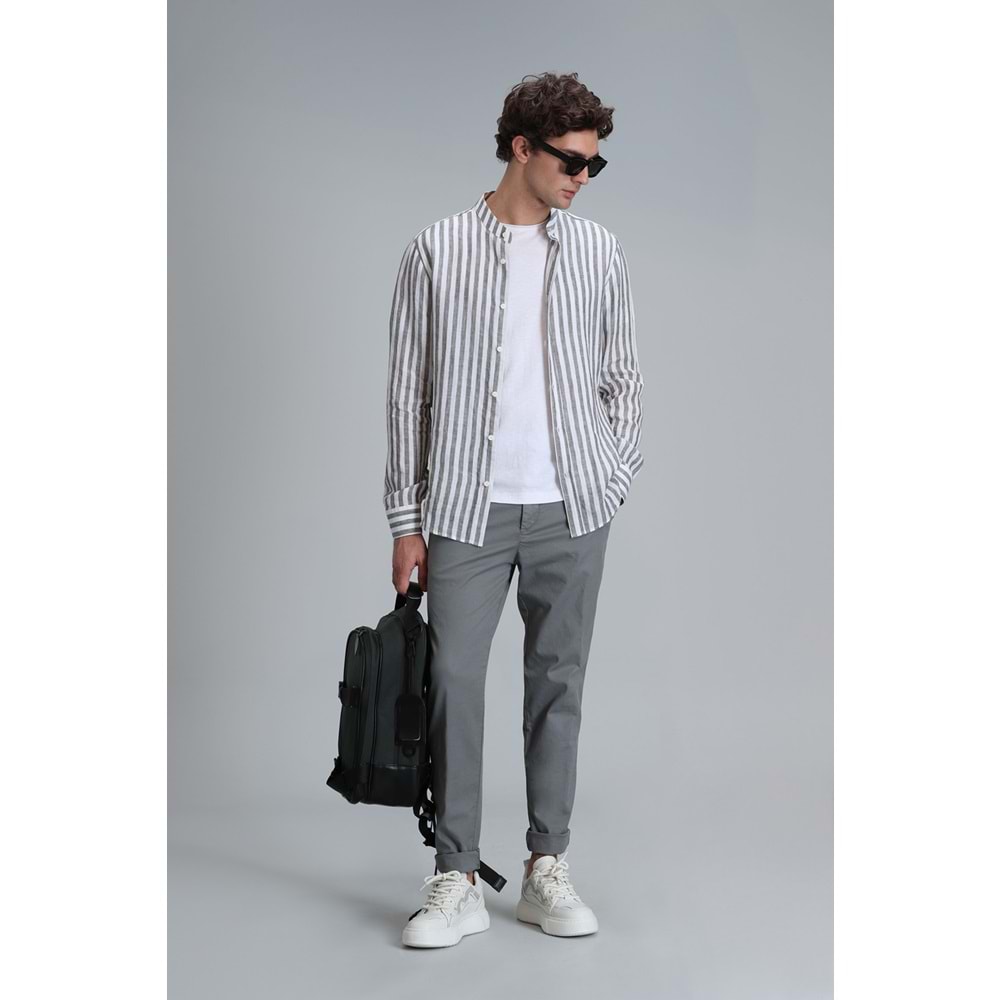 Lufian 111190313 Tom Smart Erkek Chino Pantolon Slim Fit Erkek Pantolon