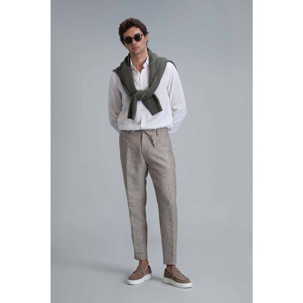Lufian 111190329 Marıo Smart Erkek Chino Pantolon Tailored Fit Erkek Pantolon