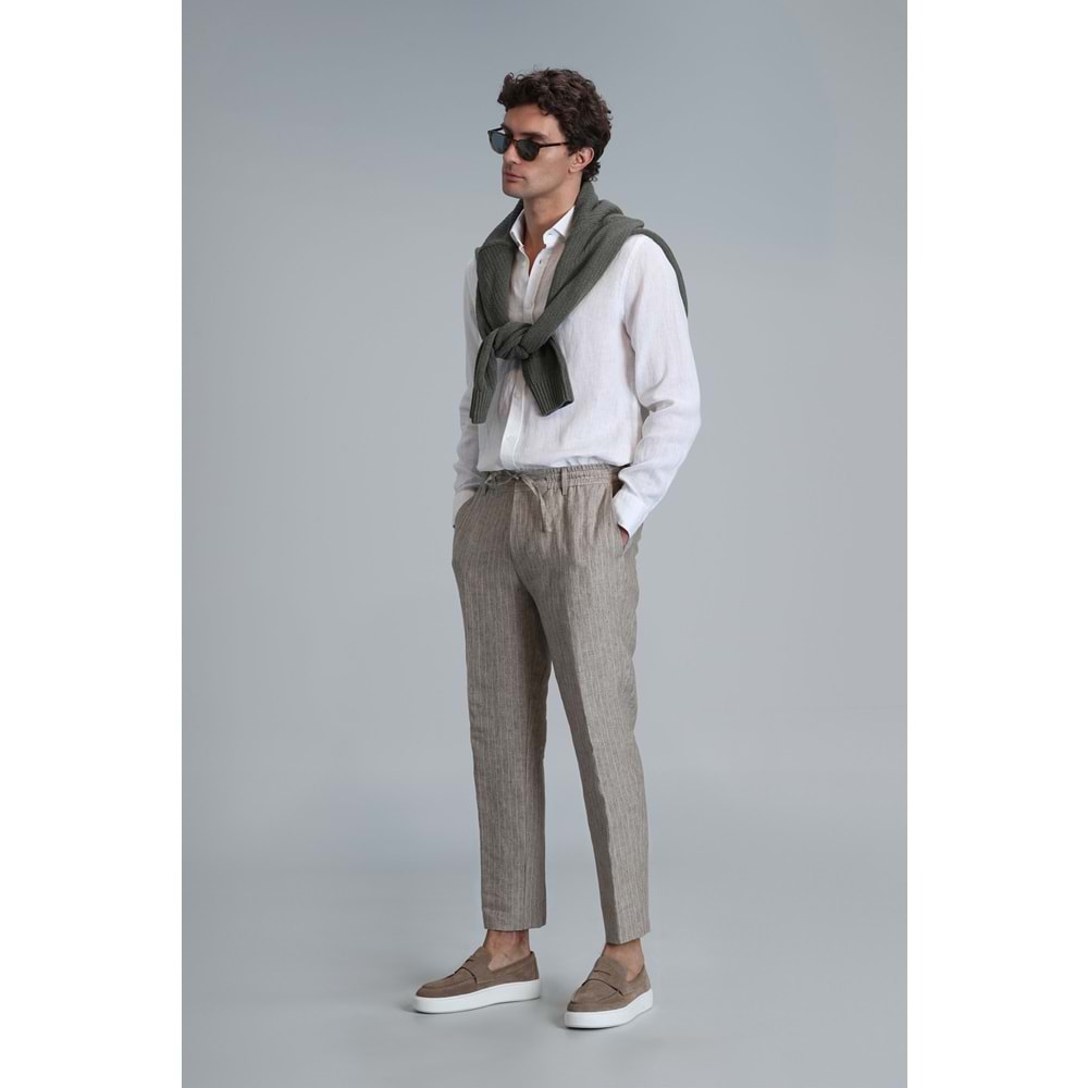 Lufian 111190329 Marıo Smart Erkek Chino Pantolon Tailored Fit Erkek Pantolon