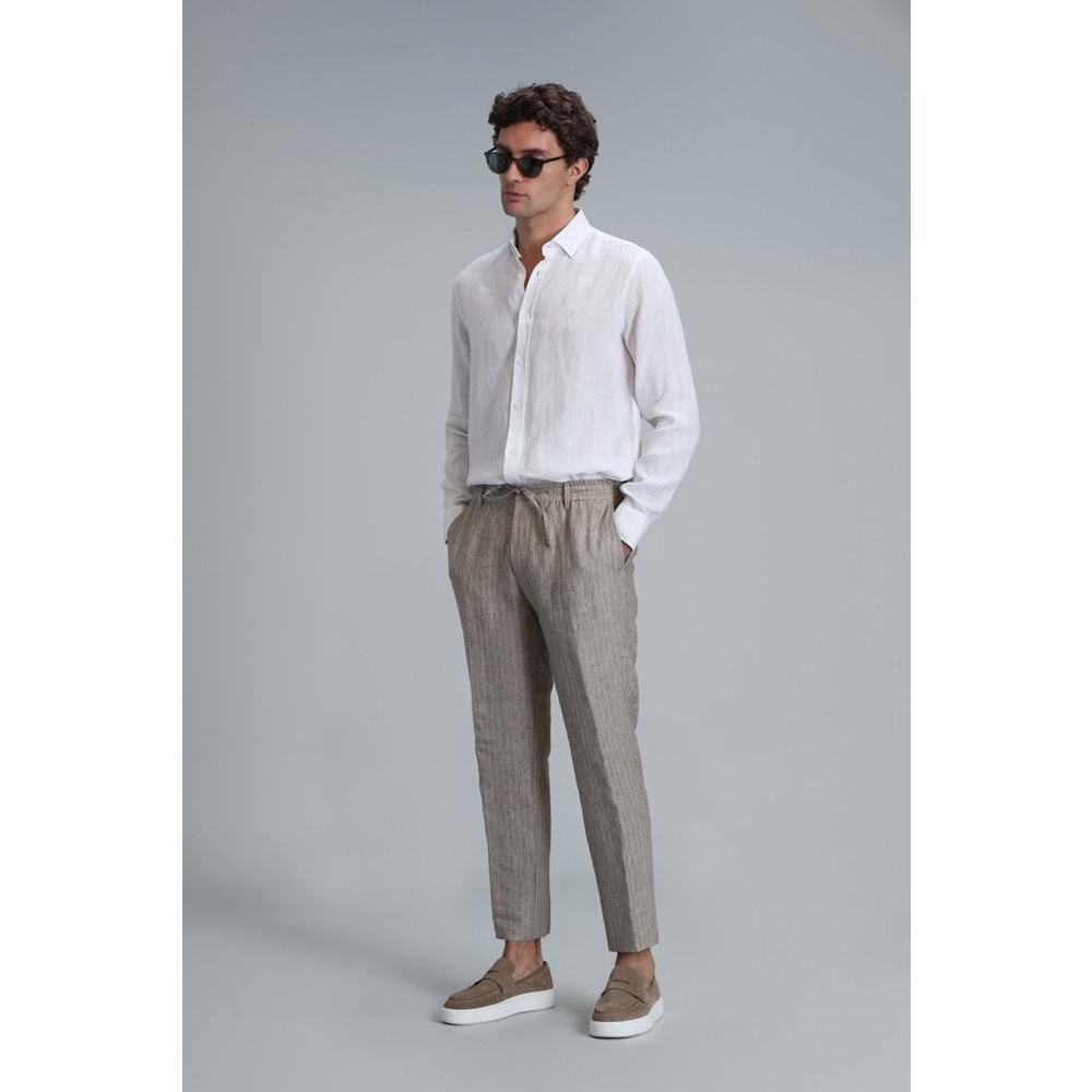 Lufian 111190329 Marıo Smart Erkek Chino Pantolon Tailored Fit Erkek Pantolon