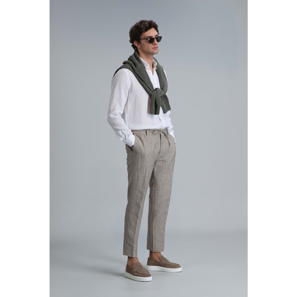 Lufian 111190329 Marıo Smart Erkek Chino Pantolon Tailored Fit Erkek Pantolon