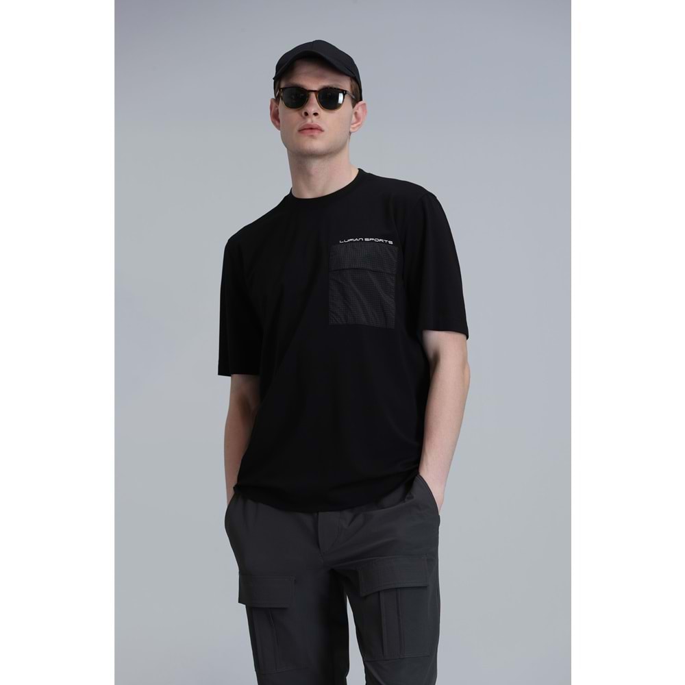 Lufian 111020209 Lıam Modern Grafik T- Shirt Erkek T-Shirt