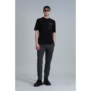 Lufian 111020209 Lıam Modern Grafik T- Shirt Erkek T-Shirt