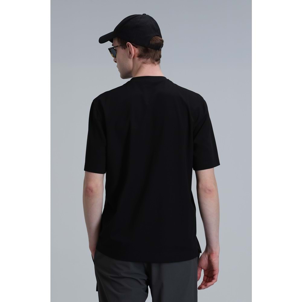 Lufian 111020209 Lıam Modern Grafik T- Shirt Erkek T-Shirt