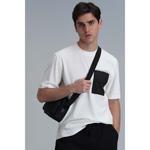 Lufian 111020209 Lıam Modern Grafik T- Shirt Erkek T-Shirt